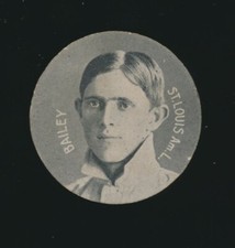 1909-11 E254 Colgan's Chips -BILL BAILEY (St Louis Browns) 269 pro wins
