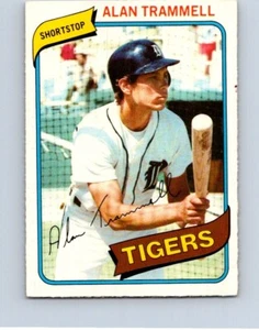 VINTAGE BASEBALL CARD O-PEE-CHEE 1980 DETROIT TIGERS ALAN TRAMMELL NO277 - Picture 1 of 2