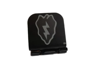 US Army 25th Inf Division Shoulder Patch Laser Etched Aluminum Hat Clip Brim-it - Picture 1 of 9