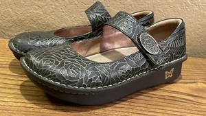 Alegria Paloma Bronze Leaf Mary Janes PAL-577 Size 39 US Size 9 - Picture 1 of 13