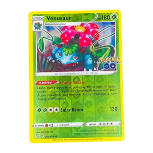 Venusaur 003/078 Pokemon GO Reverse Holo LP - Picture 1 of 2