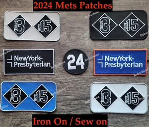 All (7) 2024 Mets Memorial Patches Presbyterian Grote Buddy Willie Mays Patch - Picture 1 of 1