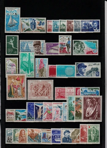 France Year Complete 1970 Luxury Cover