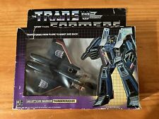 1984 Transformers G1 Evil Decepticon Thundercracker Complete with Box