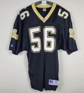 Pat Swilling #56 New Orleans Saints Vintage Russell NFL Jersey Pro Cut Size 44 - Picture 1 of 17