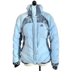 Nike ACG Giubbotto imbottito mimetico con pannelli esagonali blu rettile bambino taglia large 12-14 - Foto 1 di 16