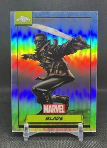 2024 Topps Chrome Marvel BLADE #39 REFRACTOR - Picture 1 of 3