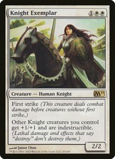 MTG 1x KNIGHT EXEMPLAR Core Set 2011 M11 NM Shipped with Tracking