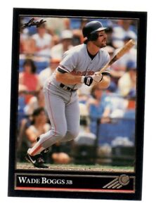 1992 Leaf Gold Edition Wade Boggs Boston Red Sox