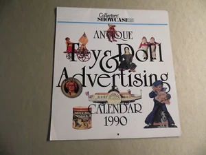 Calendario publicitario de juguetes y muñecas 1990 / Vitrina de coleccionistas / Envío nacional gratuito - Imagen 1 de 2