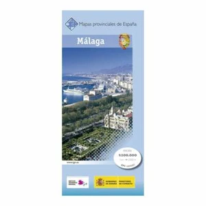 Spain Provincial Map: Malaga driving topographic 1:200K - Bild 1 von 2