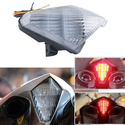 LED Brake Tail Light Clear Integrated Turn Signals fit Yamaha 2007-2008 YZF R1 — 第 1/4 张图片