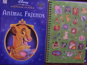 DISNEY ANIMAL FRIENDS LION KING  BAMBI ACTIVITY JOURNAL - Picture 1 of 1