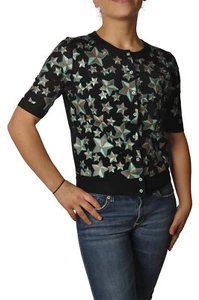 Elisabetta Franchi Frau Cardigan manica corta nero 6714 - Bild 1 von 4