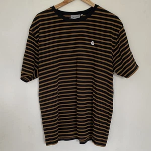 Carhartt WIP Work in Progress Chase Striped Short Sleave Tee Shirt Size XL - Picture 1 of 3