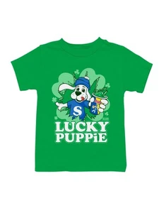 Officially Licensed Slush Puppie Lucky Pup Slushie Youth's T-shirt - Picture 1 of 6