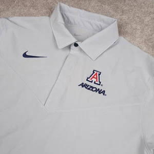 Arizona Wildcats Shirt Mens Medium NCAA Basketball Nike Dri Fit On Field Warm Up - Picture 1 of 13