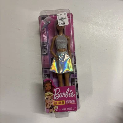 Barbie Careers Pop Star FXN98 You Can Be Anything Muñeca Figura Pelo Púrpura Foto 1 de 2