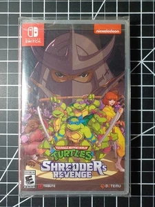 TMNT SHREDDERS REVENGE NINTENDO SWITCH LIMITED RUN GAMES SEALED W/RAPHAEL CARD - Picture 1 of 5