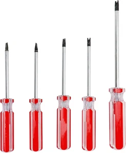 5-Piece Spanner Screwdriver Set with Magnetic Tip, M1.7 to M2.8, Chrome Plated - Picture 1 of 12