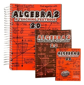 Teaching Textbook Algebra 2 2.0 SET– Textbook, Answer Key & Test Bank, CD-ROM - Bild 1 von 10