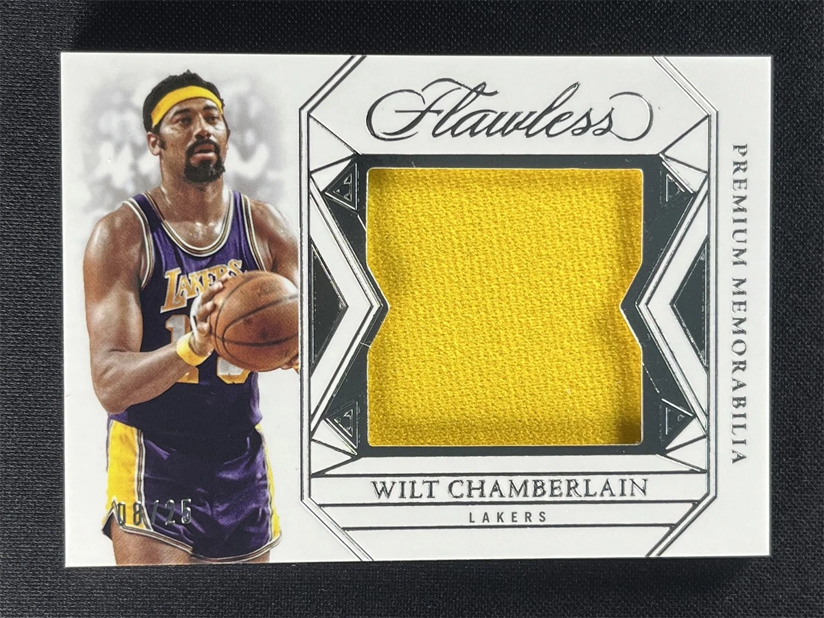 NBAカード Wilt chamberlain 1of1 patch NBAカード Wilt chamberlain