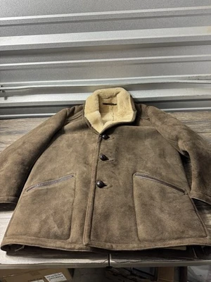 Abrigo de piel de oveja 100 % genuino Tanella unisex Foto 1 de 4