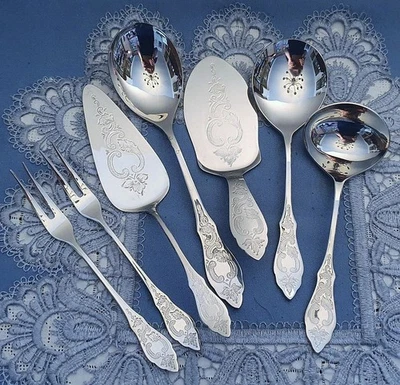 7 Traumhafte Vorleger BSF Friesen / Ostfriesen Edelstahl TOP - Bild 1 von 3