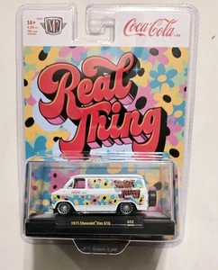 M2 MACHINES COCA-COLA 1971 CHEVROLET VAN G10 A52 24-54 NEW - Picture 1 of 1