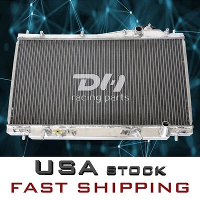 Radiador de aluminio 3 filas para HONDA Civic (AT/MT) 1,7 L l4 2001-2005 2002 2003 Foto 1 de 4