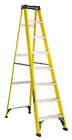 Louisville Ladder 8 Fiberglass Step Ladder 12 Reach 250lbs Load Capacity W311808