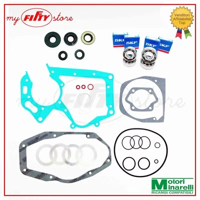ATHENA + SKF Guarnizioni cuscinetti paraoli motore Minarelli P6 4r MZV COBRA SSD MACH 1 CO37