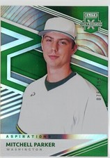 2020 Panini Elite Extra Edition Aspirations Green /499 #160 Mitchell Parker