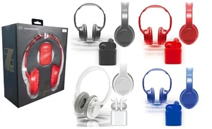 Zummy Auriculares inalámbricos sobre la oreja Bluetooth y verdadero juego de auriculares inalámbricos - Imagen 1 de 8