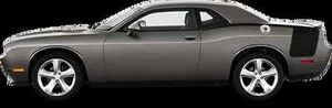Rear Quarter Hockey Vinyl Graphics Decals Stripes for Dodge Challenger 2008-2014 - Picture 1 of 1