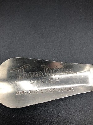 Zapato Thom McAN Cuerno Metal Vintage Coleccionable Hombre Niño Mujer Foto 1 de 4