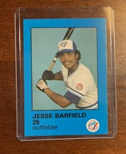 1985 Toronto Star/Midas Blue Jays Ontario Fire Chiefs Safety Jesse Barfield #29
