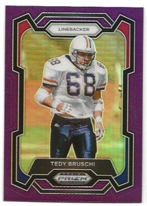 Tedy Bruschi 2024 Panini Prizm Draft Picks Purple Prizm /75 Arizona Wildcats - Picture 1 of 2