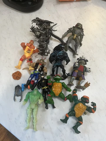 1990s Action Figure Lot Cover
