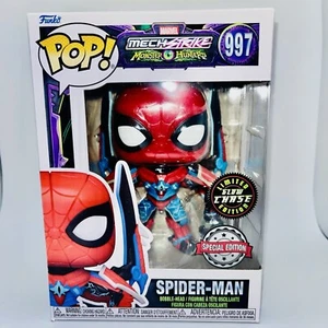 New Funko Pop! Vinyl: Marvel - Spider-Man (Chase) (Glows in the Dark) - Picture 1 of 7