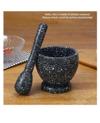 1set Grinding Bowl, Kitchen Garlic Press Bowl, Food Chopper, PP Material Multi-P - Image 1 of 4