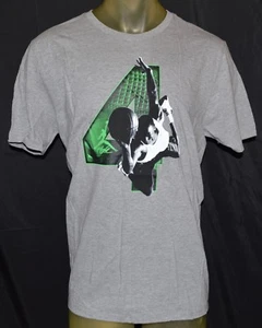 Nike Air Jordan 4 Flying T-Shirt grey green Men’s XL x-large basketball - Picture 1 of 2