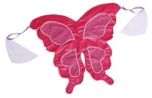 Manhattan Toy Dress Up Schmetterlingsflügel rosa Velours glitzernd groovy Girl 3 Jahre + NEU - Bild 1 von 3