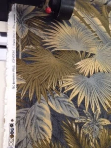 Waverly Bahamian Breeze print COTTON fabric by the yard pillow drapery uph db - Picture 1 of 2