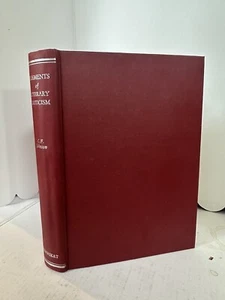 Elements Of Literary Criticism Charles F. Johnson Hardback Book 1968 - Picture 1 of 7