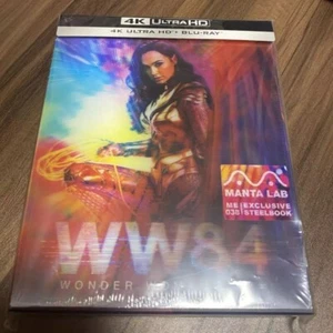 Wonder Woman 1984 Manta Lab 4K UHD + 2D Blu-ray Steelbook Linsen Vollausrutscher - Bild 1 von 4