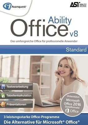 Ability Office 8 DEUTSCH 2-PC / Dauerlizenz / Key (ESD) - Bild 1 von 4