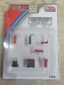 SET DIORAMA OUTILS GARAGE - 1/64 AMERICAN DIORAMA - Picture 1 of 1