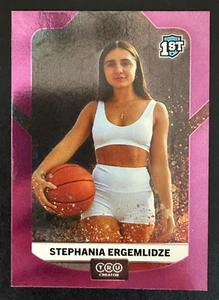 Stephania Ergemlidze 2021 TRU Creator 1st Edition Trading Card PINK /100 #19 - Picture 1 of 2