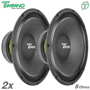2x Timpano TPT-MD12 – 12" Pro Audio Midrange Loudspeakers 1500 Watts